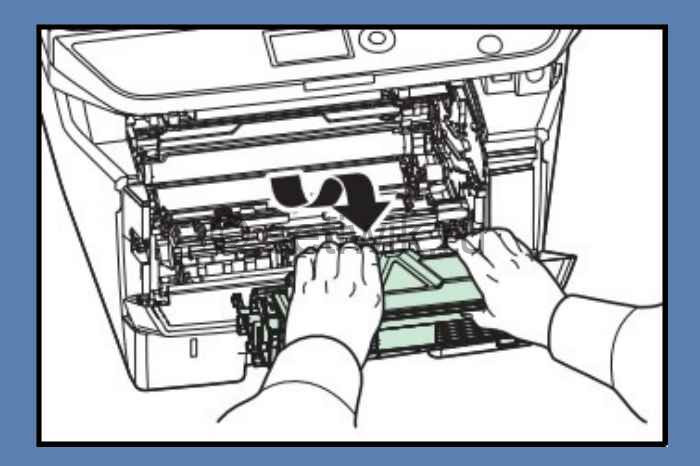 Способы устранения ошибки «отсутствует узел проявки» для принтера kyocera