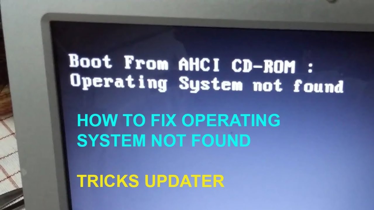An operating system wasn’t / not found (error 1962): причины появления и способы решения