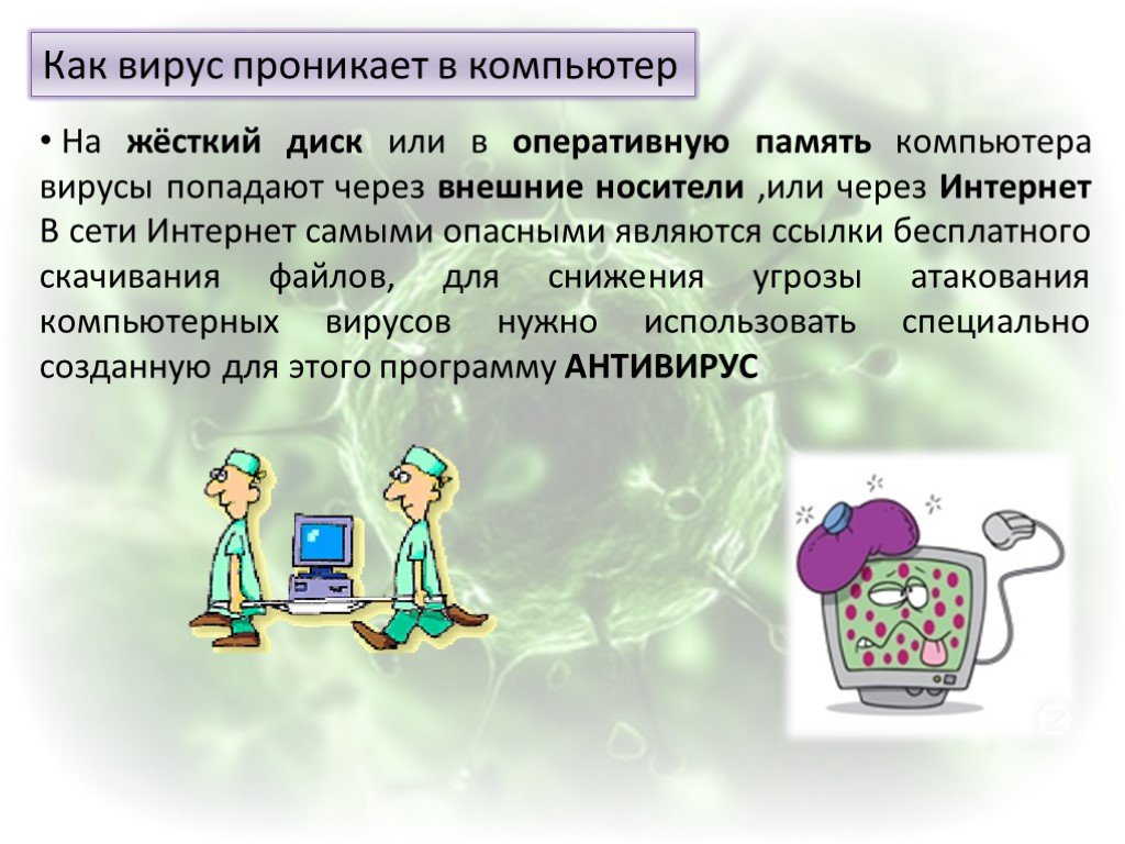 Компьютерные вирусы | безопасность | статьи | ofcomp.ucoz.ru