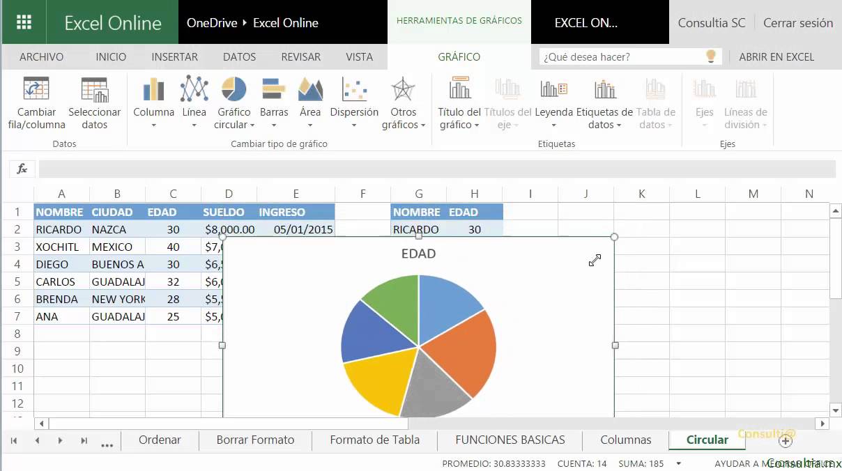 Excel online - работать бесплатно в эксель