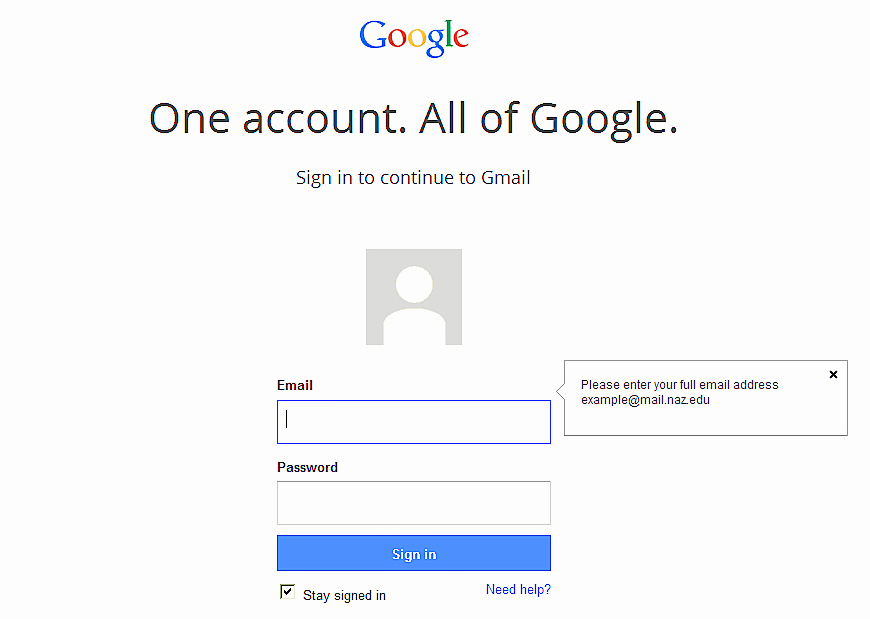Аккаунт почты google