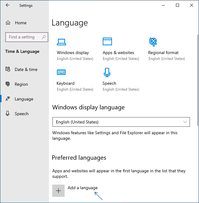 Решено: языковой пакет не работает в windows 10, 8.1