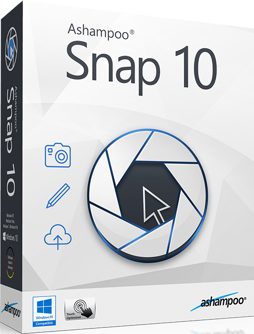 Ashampoo Snap 10 для создания снимков экрана и записи видео, в программу встроены дополнительные инструменты, включая OCR для распознавания текста