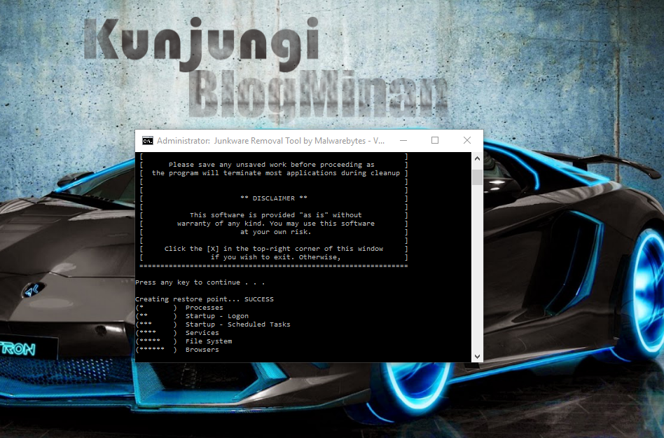 Junkware removal tool download latest version