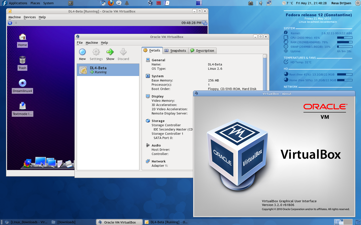 Virtualbox ova - импорт и экспорт файлов по шаблону