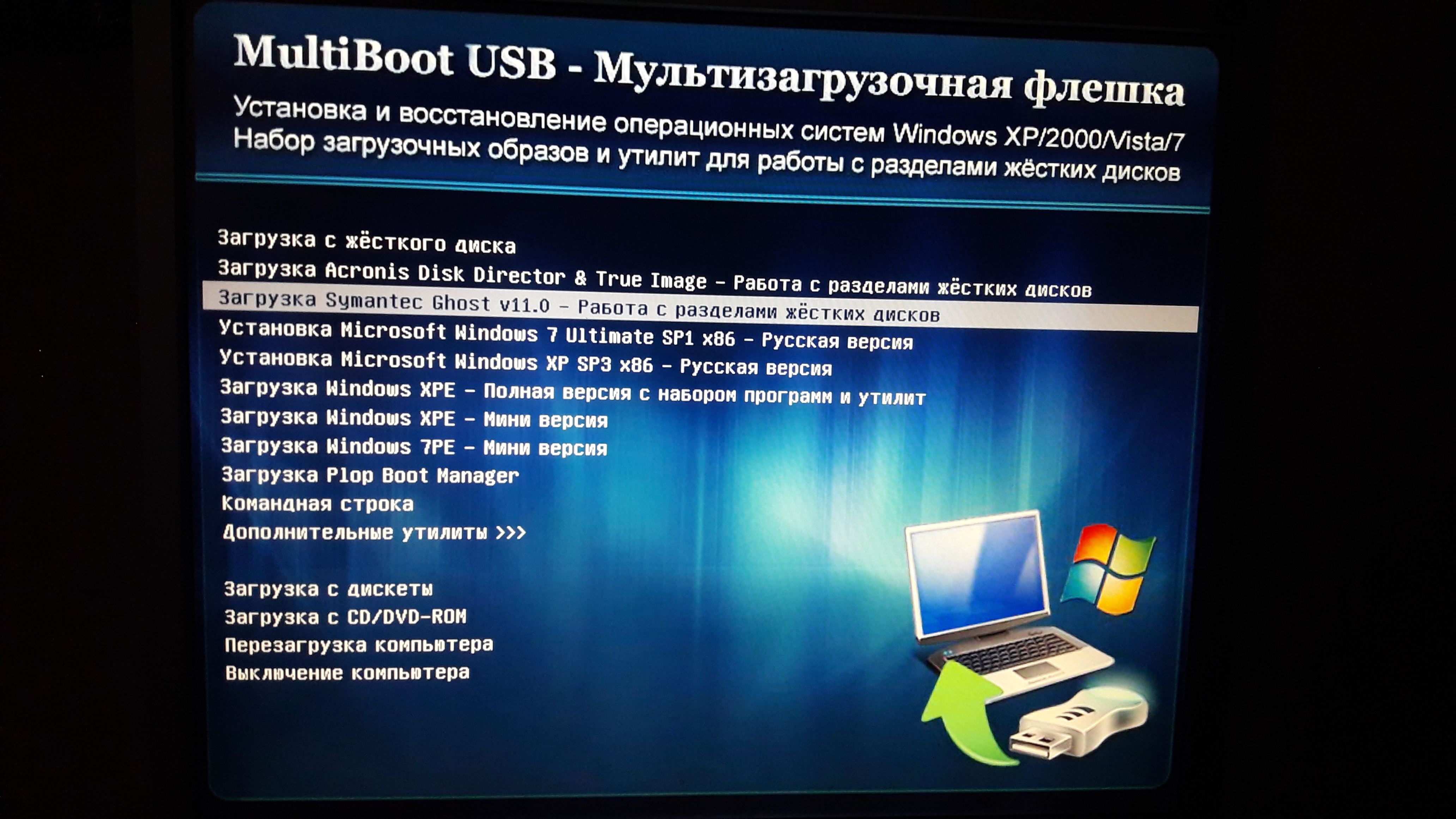 Создание загрузочной флешки в бесплатной программе WinSetupFromUSB для установки операционной системы Windows на компьютер