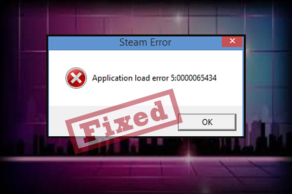 Как я могу исправить ошибку загрузки приложения 65432 в steam