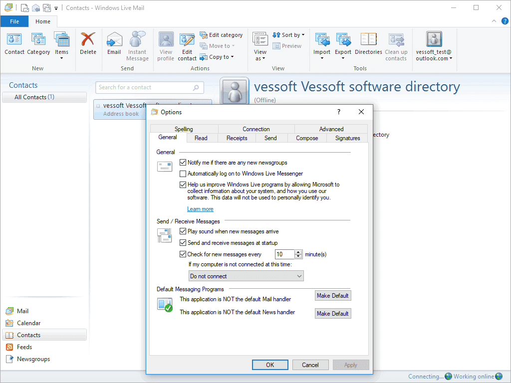Windows live основные компоненты windows
