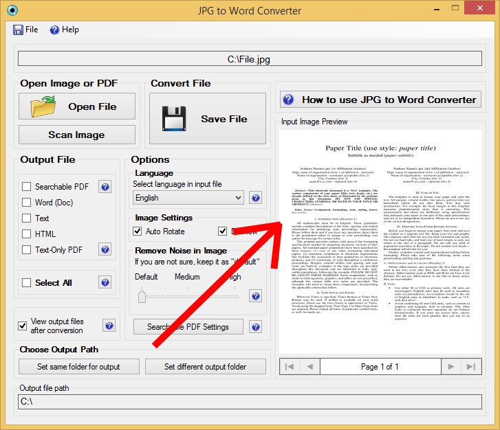 Как конвертировать документы word в файлы изображений, в том числе в пакетном режиме