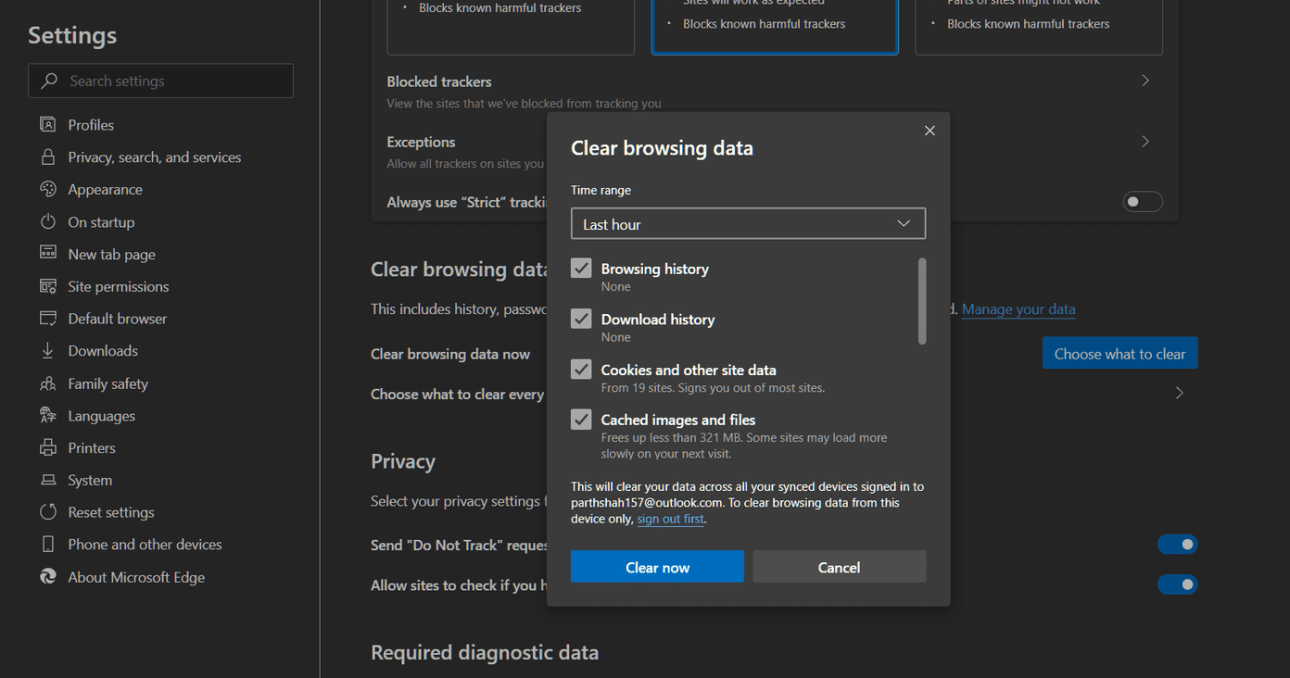 Исправить microsoft edge. Status_Invalid_image_hash.