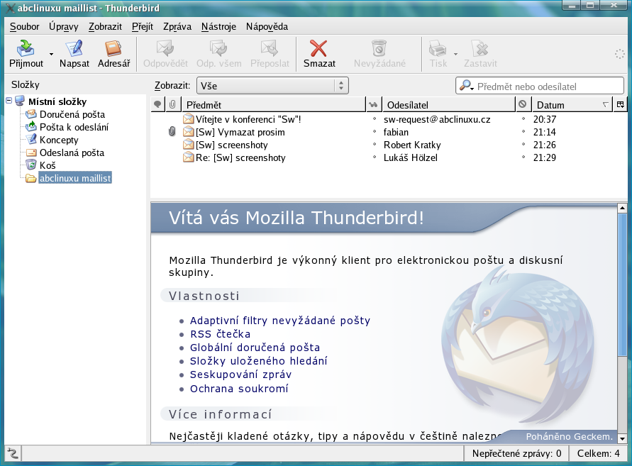 Email-клиент mozilla thunderbird для windows, mac os и linux