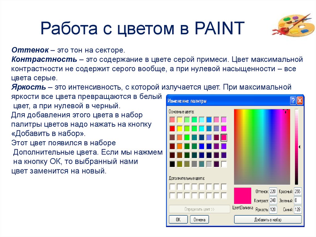 Графический редактор paint: основные элементы, функции, характеристика / справочник :: бингоскул
