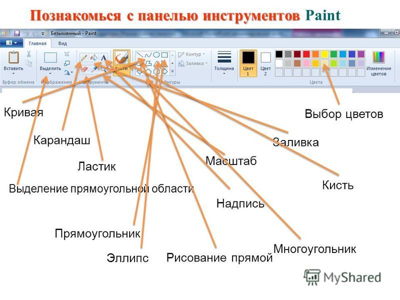 Подпиши название элемента. Название инструментов в паинте. Панель инструментов графического редактора. Инструменты программы Paint. Панель инструментов Paint.