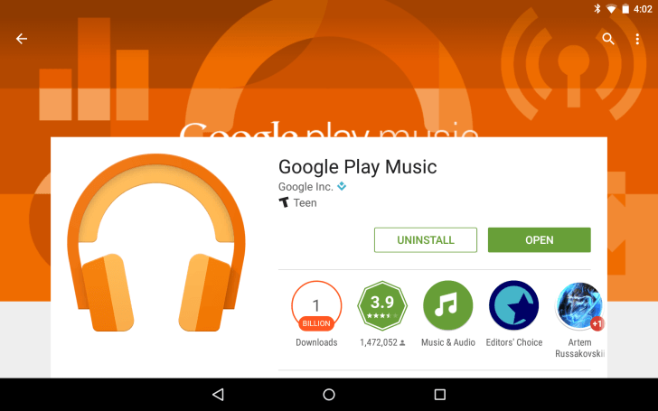 Скачать google play музыка на компьютер или пк бесплатно