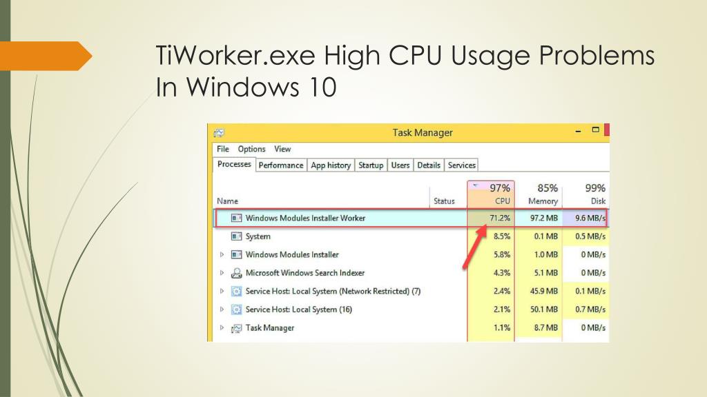 Что такое tiworker exe windows modules installer worker и как отключить