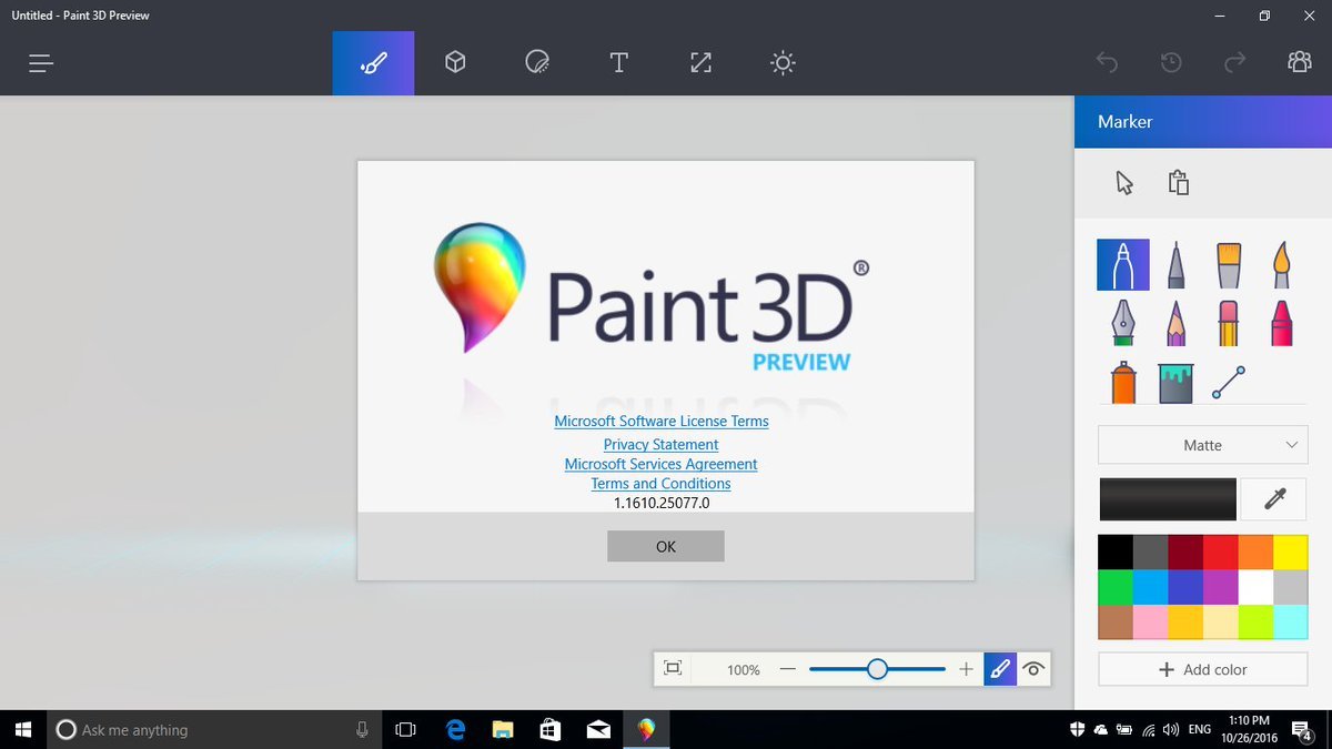 Paint 3d для windows 10 скачать на русском бесплатно