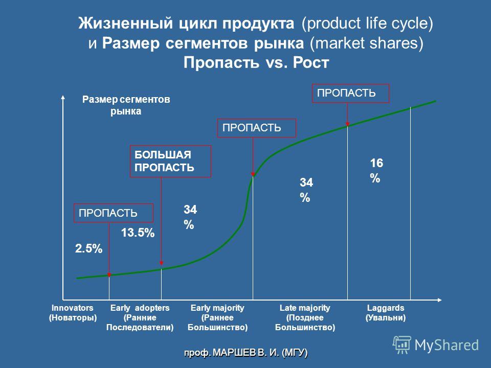 Жизненный цикл спроса