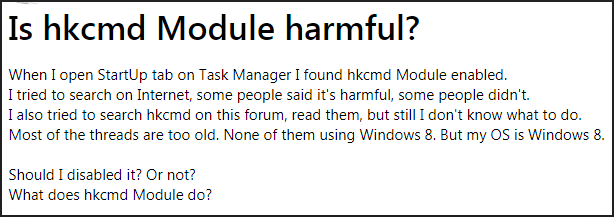 Что такое hkcmd.exe, как отключить модуль hkcmd и исправить ошибки? - советы по резервному копированию